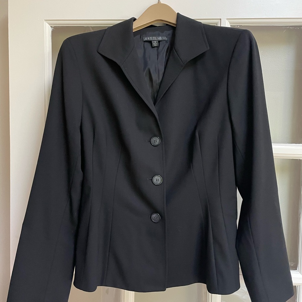 Lafayette 148 Black wool jacket